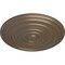 Ekena Millwork Carton Ceiling Medallion (For Canopies up to 2 5/8"), Hand-Painted Warm Silver, 12 5/8"OD x 1"P CM13CAWSS - alternate 2